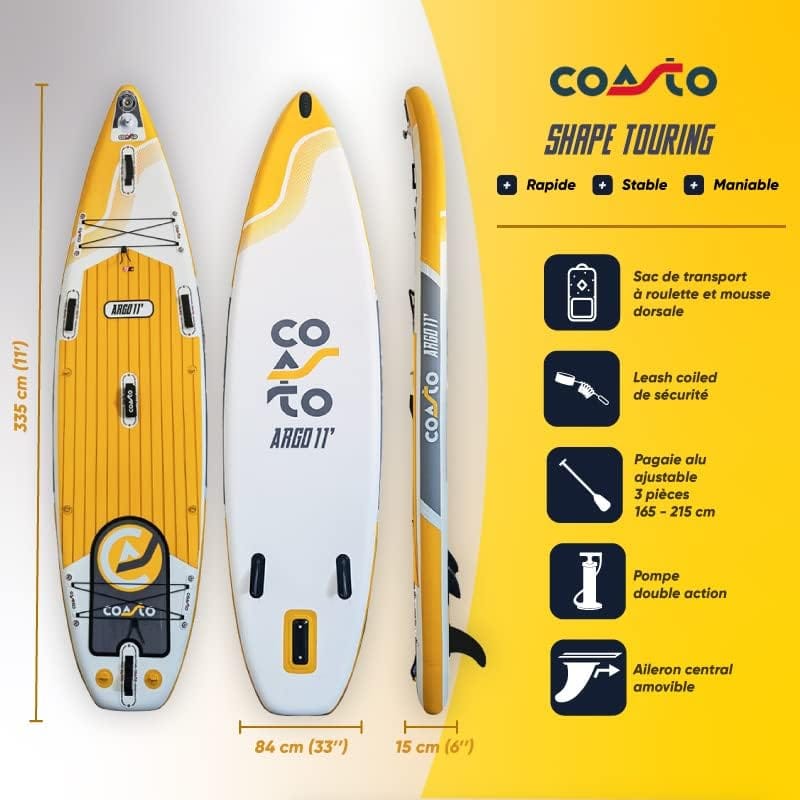 Coasto ARGO 11′ Touring iSUP