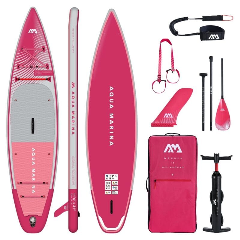 Aqua Marina CORAL TOURING 11'6" Rosa SUP Board