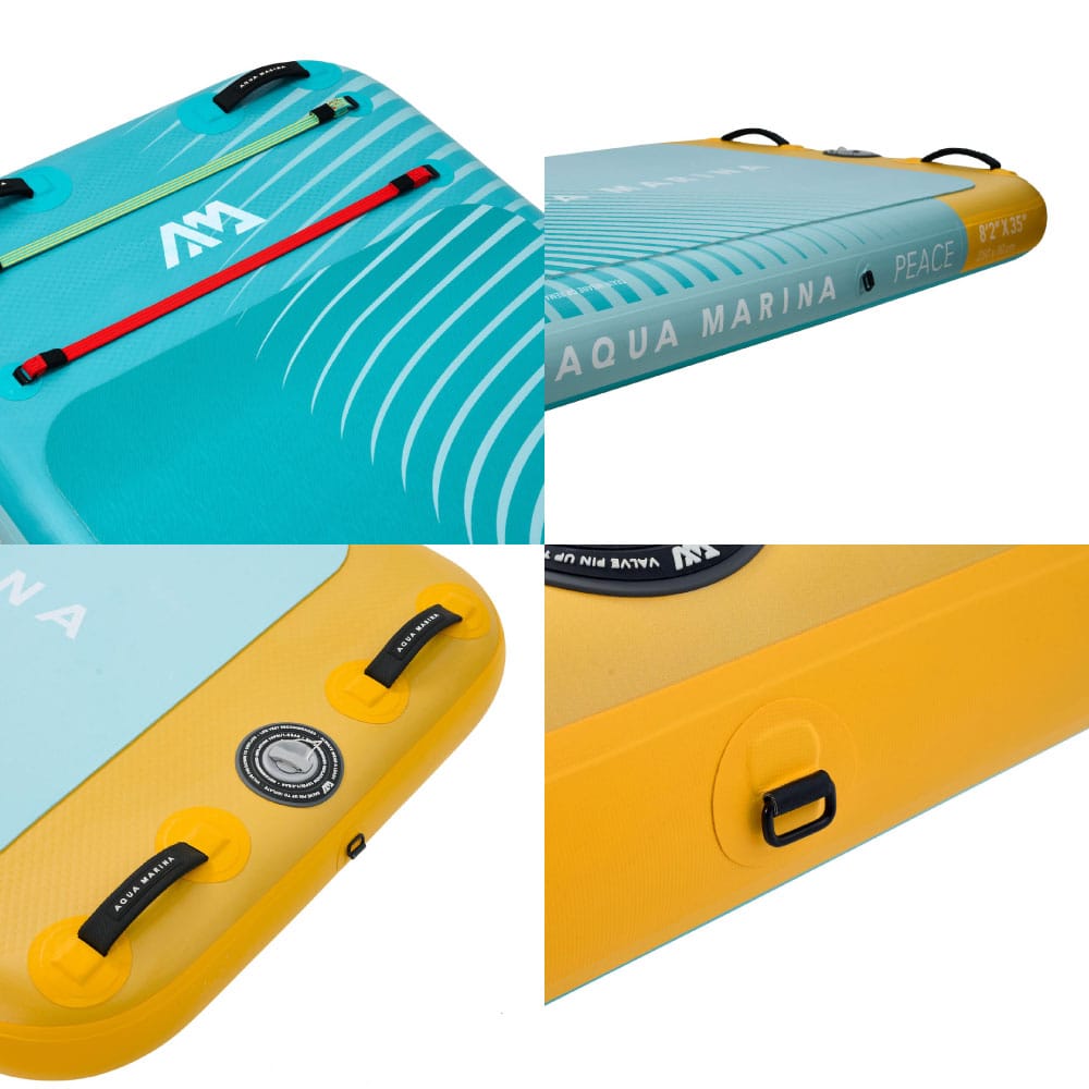 Aqua Marina Peace 8'2" Yoga-Plattform, stabil mit 90 cm