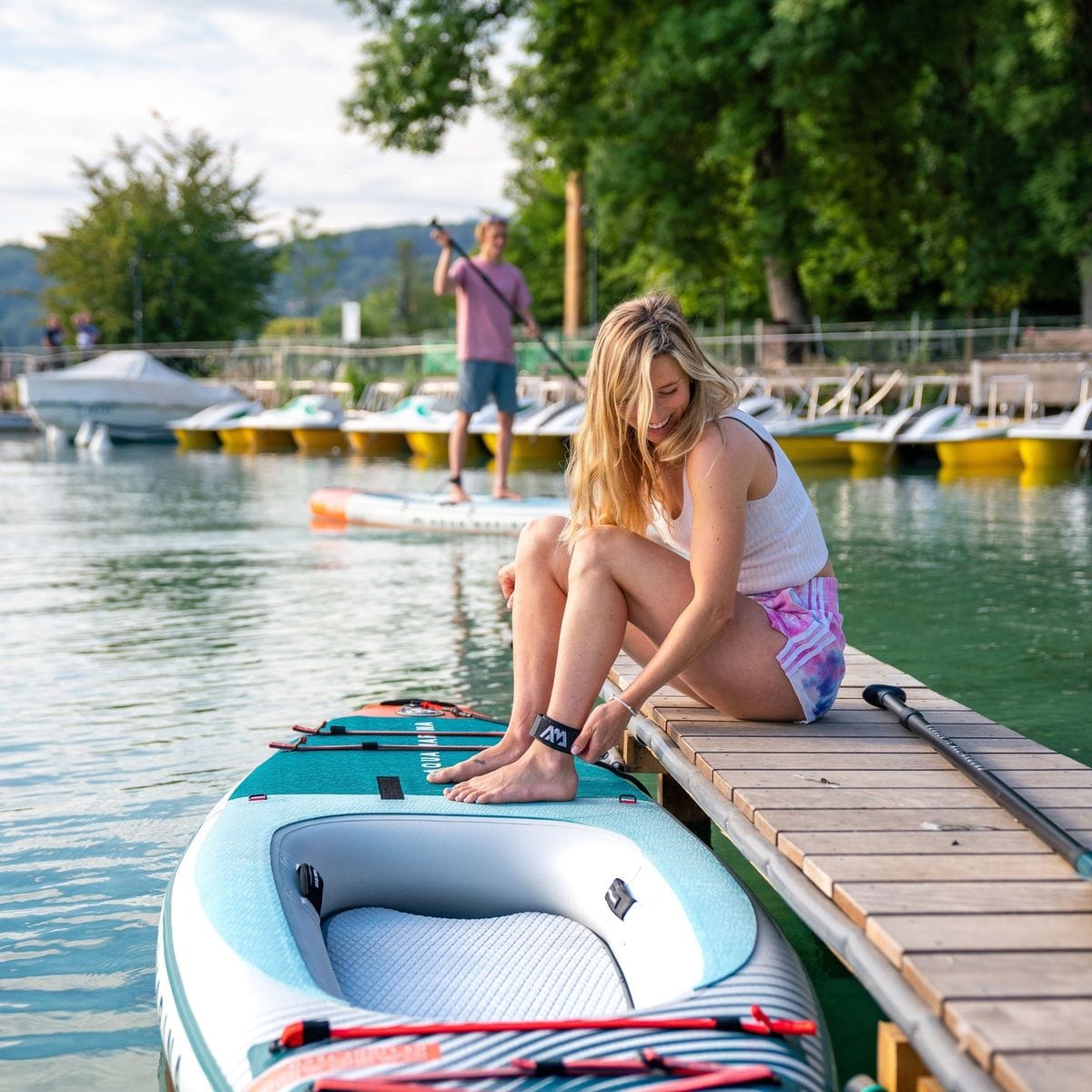 Hybrid SUP-Board und Kajak Aqua Marina Cascade 11'2"