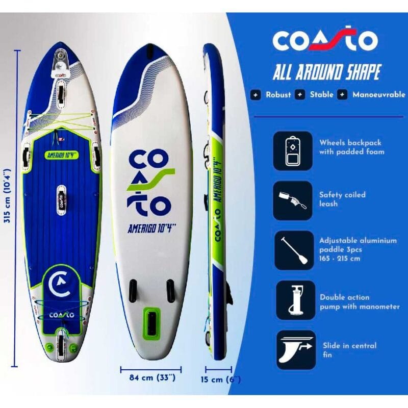 Coasto AMERIGO 10'4" Touring iSUP