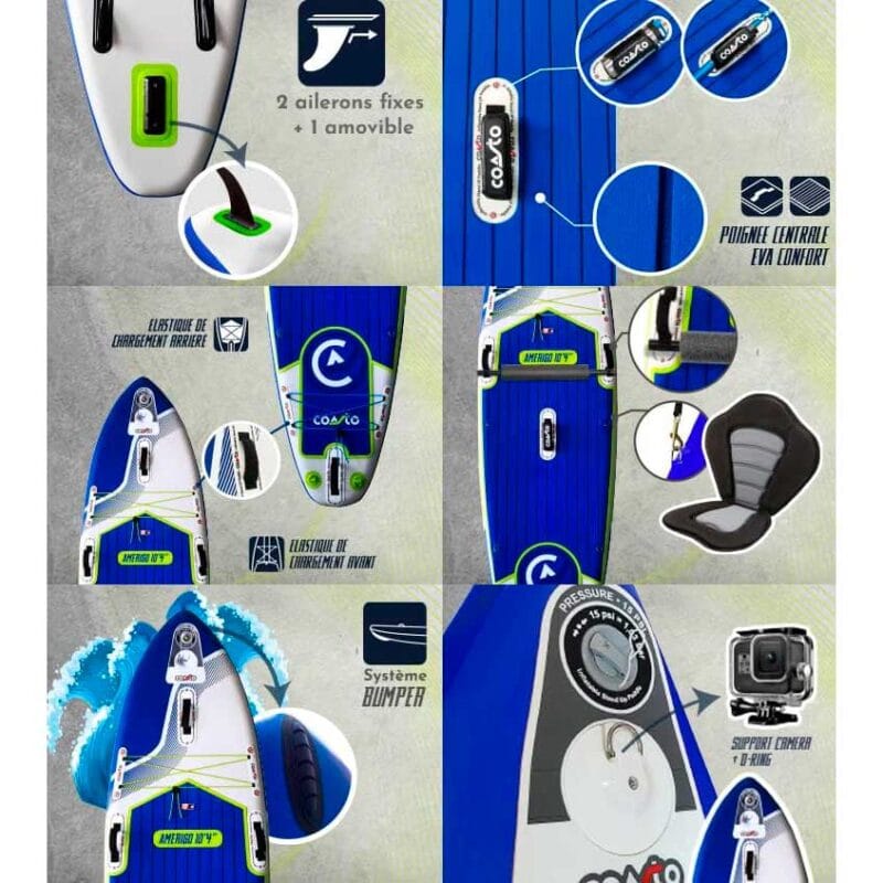 Coasto AMERIGO 10'4" Touring iSUP