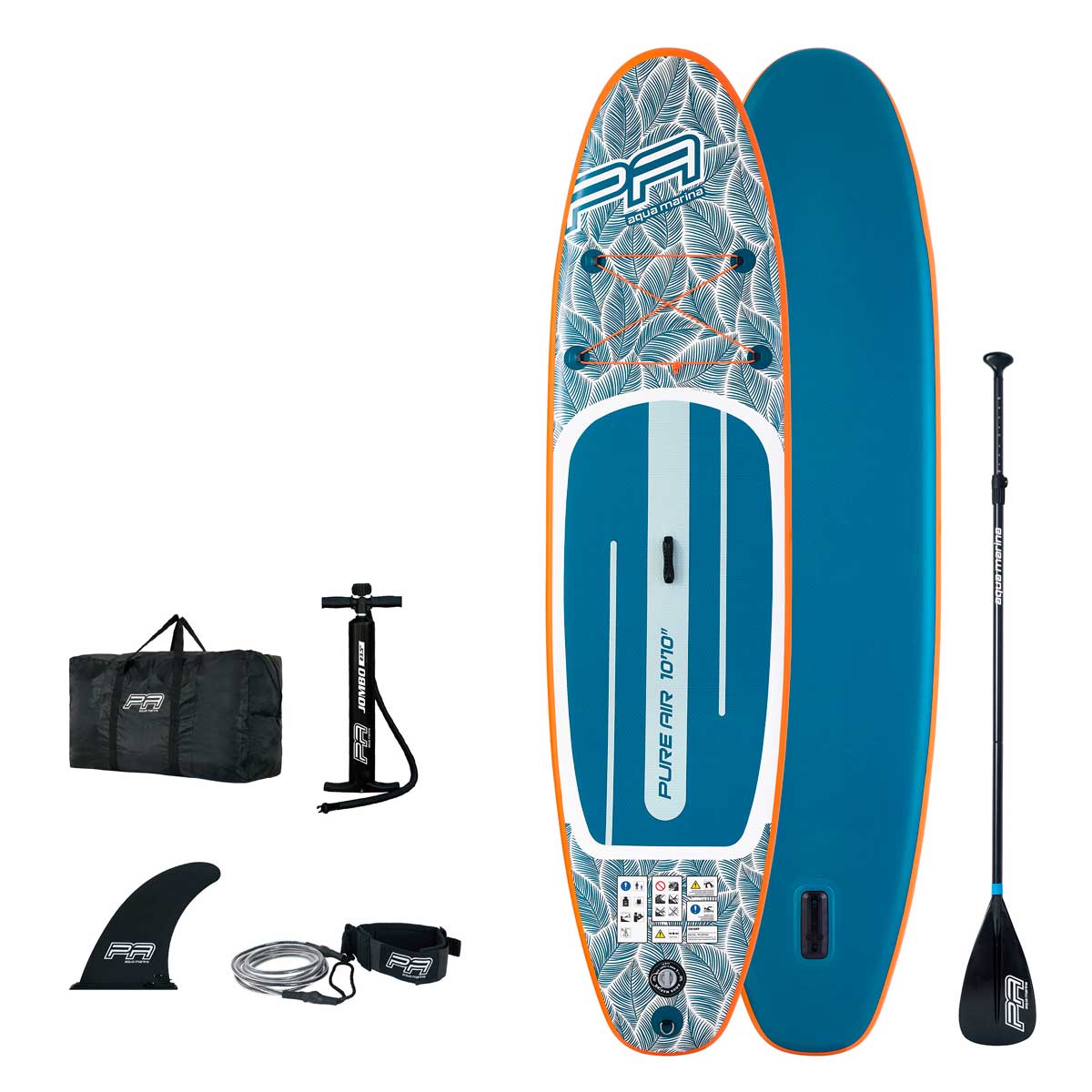 Pure Air Tropic 10'10" SUP-Board komplett, nur 8,3 kg