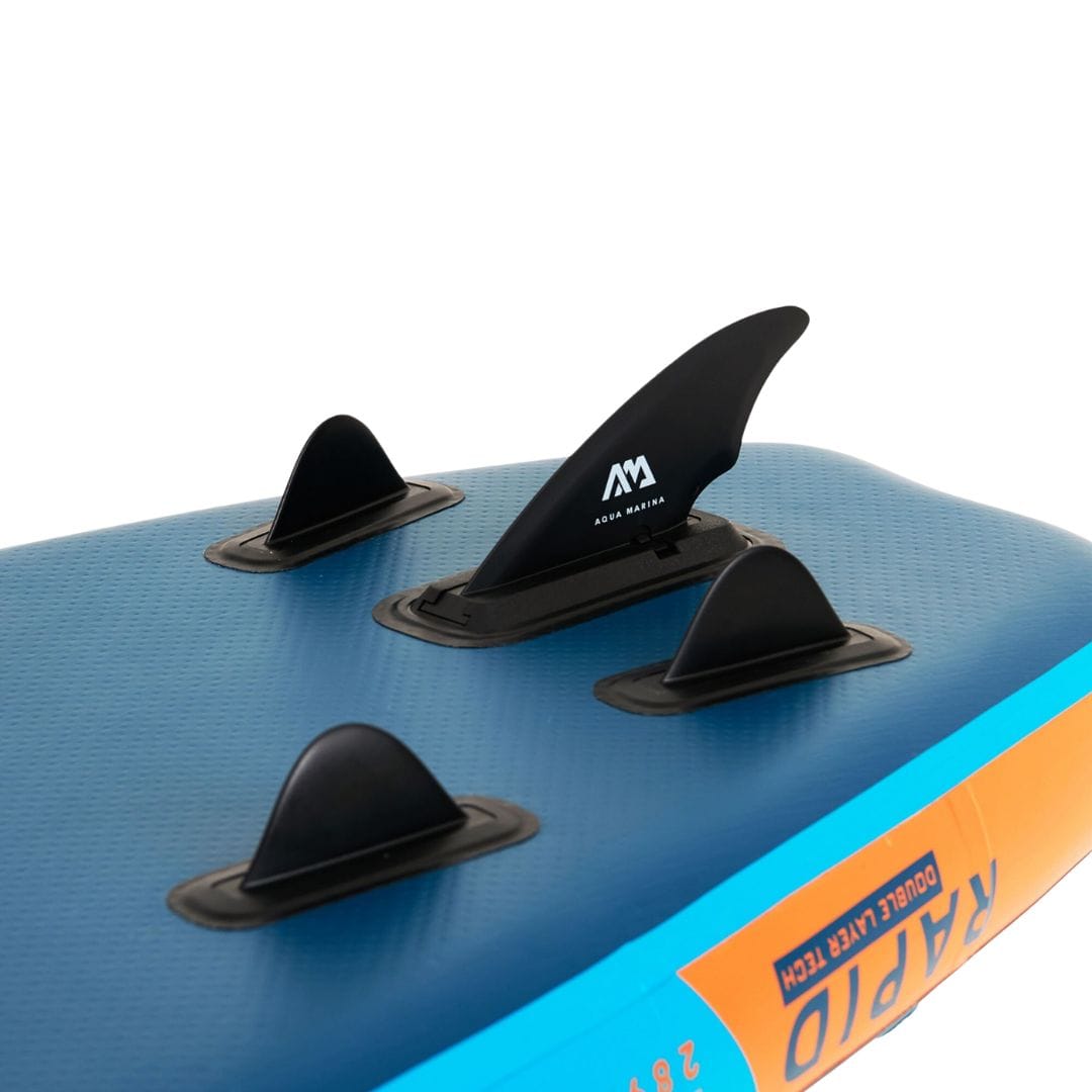 Flussfinne für SUP Aqua Marina Slide-In, stabil aus TPU, 11"