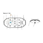 Sitz für Boot Intex Mariner 4 BR3