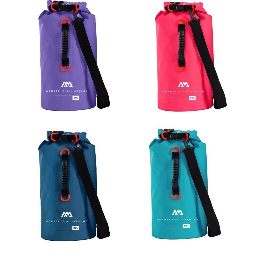 Aqua Marina Dry Bag 20l, leicht und wasserdicht, 24 × 60 cm